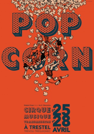 Affiche Popcorn 2024